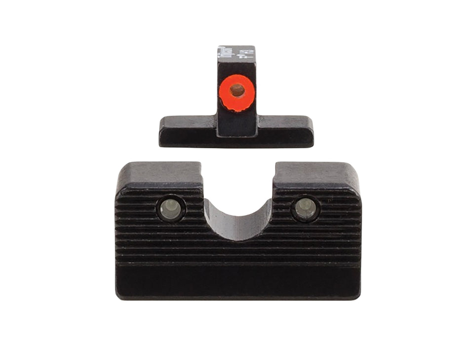 Trijicon 601000 HD XR Night Sight Set Green Tritium Orange Outline Front & Green Tritium Rear for FN 509