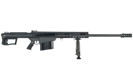 Barrett 18059 M107A1 50 BMG 29" 10+1 Black Cerakote Black Fixed w/Sorbothane Recoil Pad Stock Black Polymer Grip
