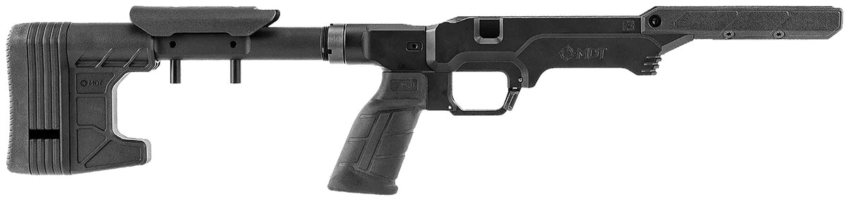 MDT 114636BLK The Worker LSS Gen3 Black Chassis for Remington 700 Short Action