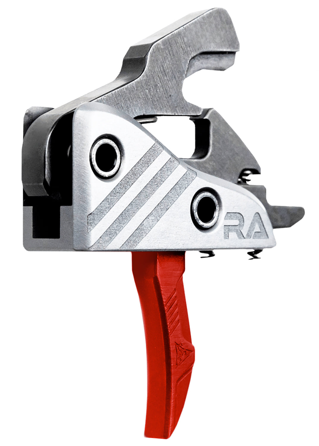 Rise Armament RA524RED Blitz Trigger Black/Red/Silver Fits AR-Platform