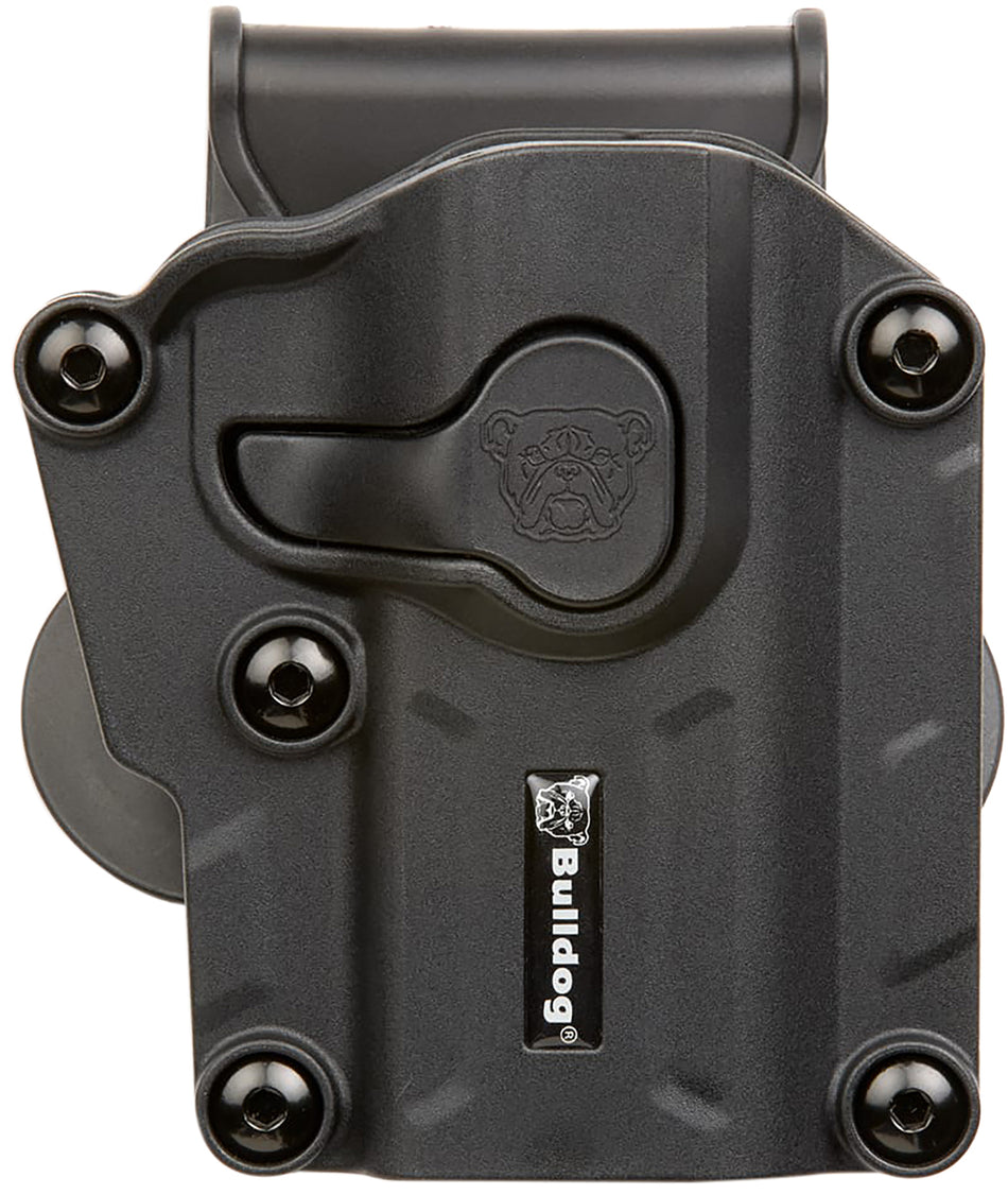 Bulldog MX001L Max Multi Fit OWB Black Polymer Holster Full Size Pistols Left Hand