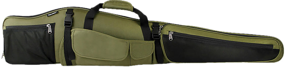 Bulldog BD350 Hunter Series 48" Black/Green Poly Oxford Soft Rifle Case