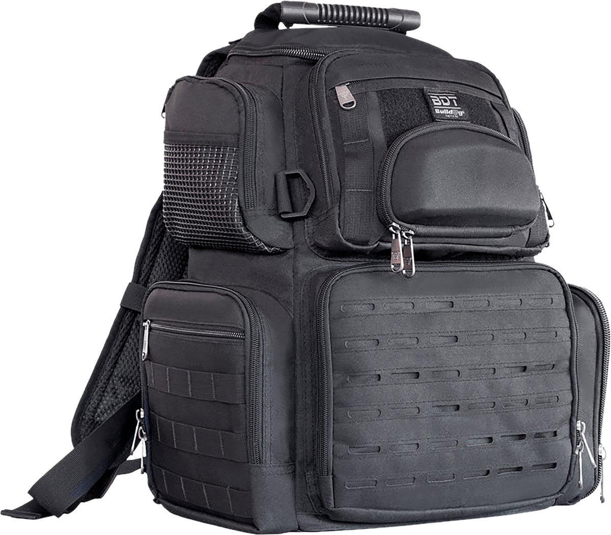 Bulldog BDT414B Medium Tactical Range Handgun Backpack Black