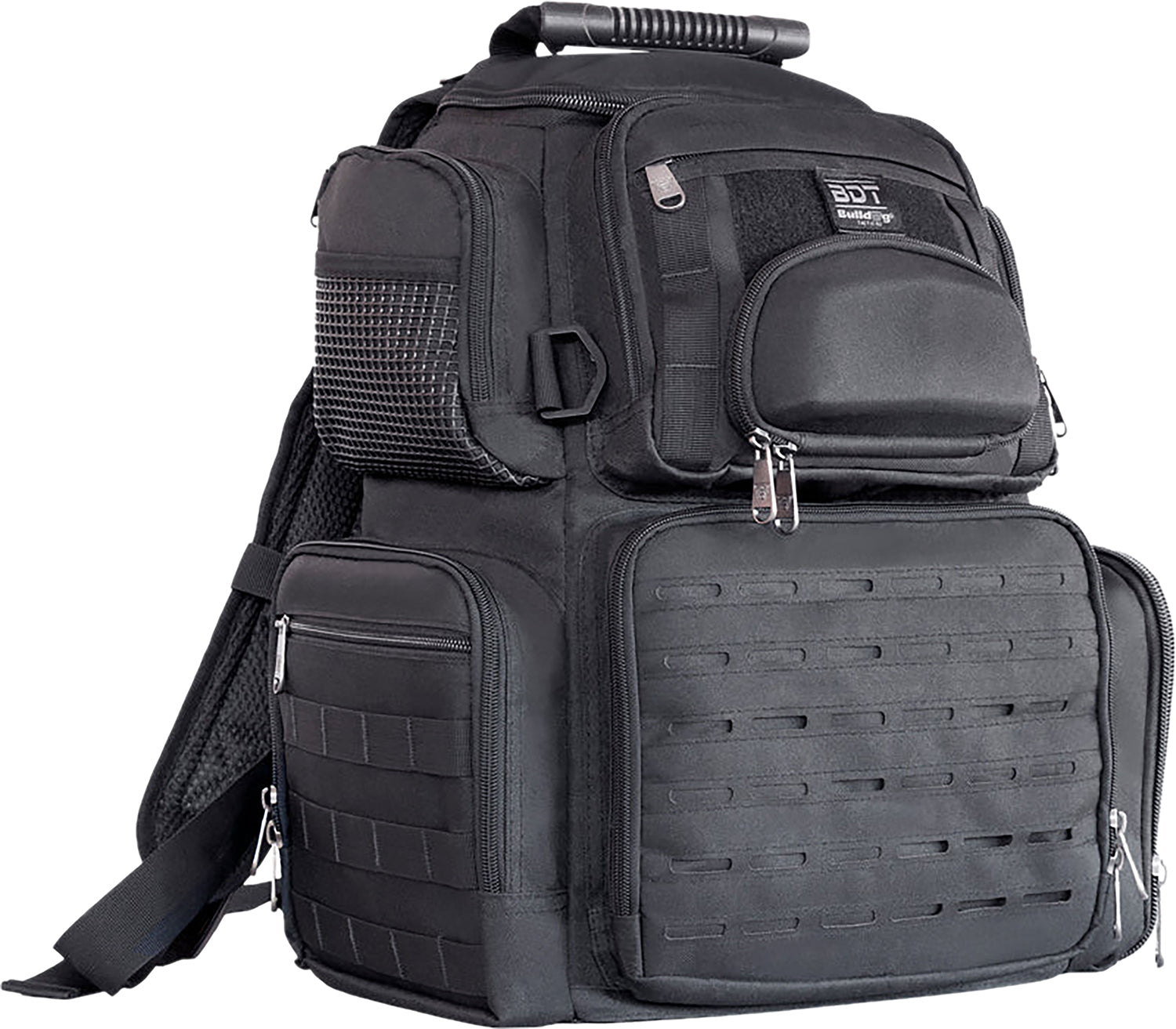 Bulldog BDT414B Medium Tactical Range Handgun Backpack Black