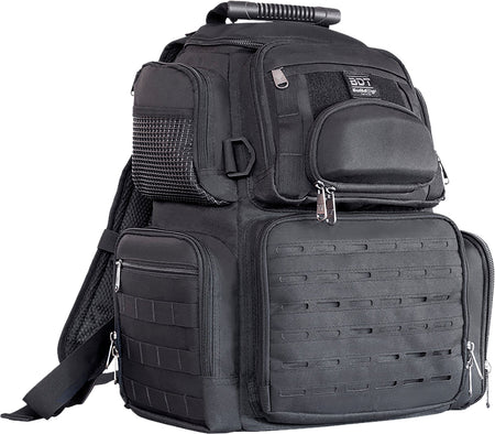 Bulldog BDT414B Medium Tactical Range Handgun Backpack Black