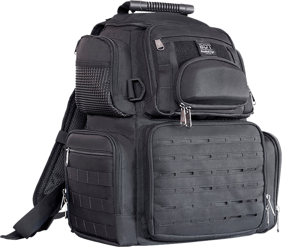 Bulldog BDT414B Medium Tactical Range Handgun Backpack Black