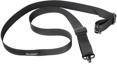 Bulldog BD832 Deluxe Two-Point Rifle Sling Black with QD Push Button Swivels