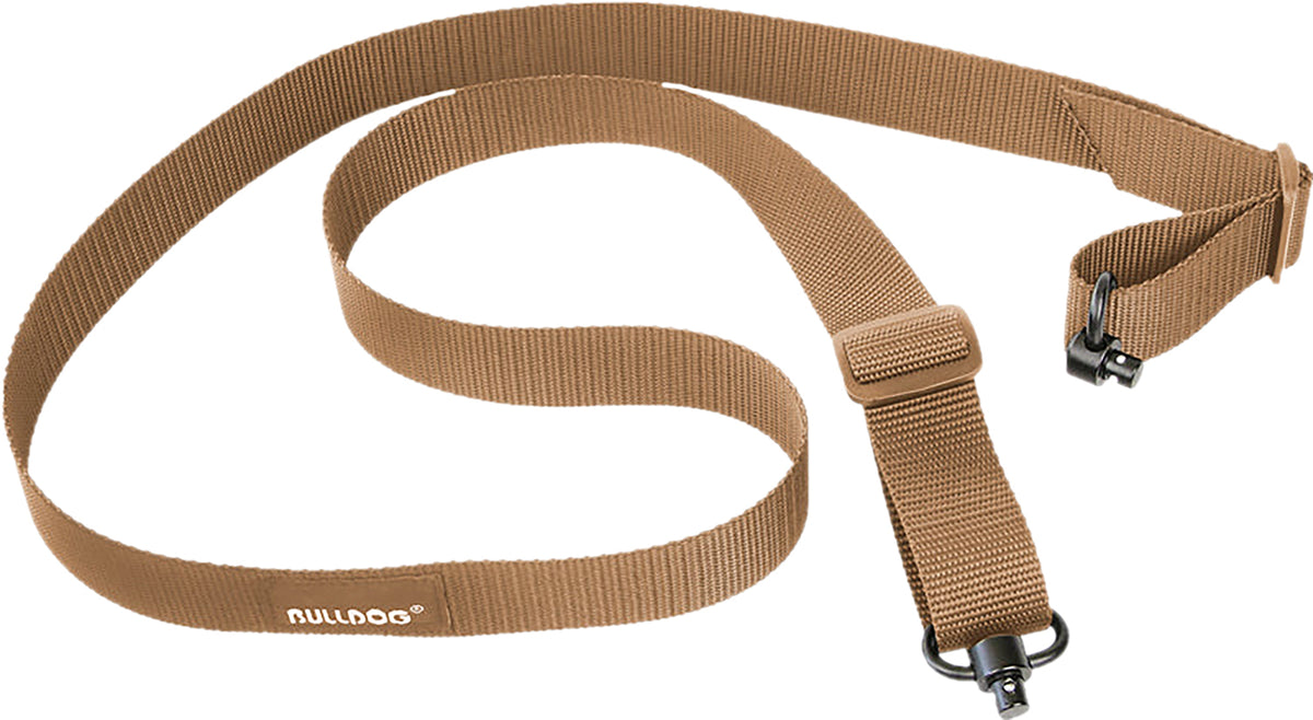 Bulldog BD833 Deluxe Two-Point Rifle Sling Tan