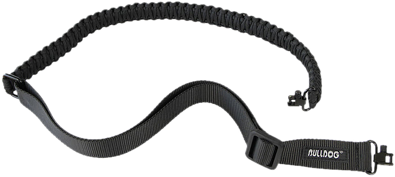 Bulldog BD835 Deluxe Black Paracord Rifle Sling
