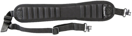 Bulldog BD837 Ribbed Black Rifle Sling with Deluxe Locking Swivels