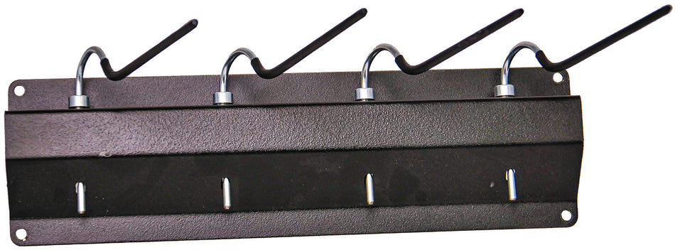 Berry's 52672 Gun Safe Pistol Rack Black Holds 4 Handguns