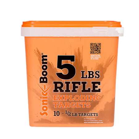 Sonic Boom SBTHP10P Rifle Exploding Target 0.50 lb Non-Toxic Two-Part Mix 10 Pack
