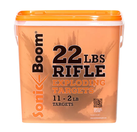 Sonic Boom SBT0211P Rifle Exploding Target 2 lbs Non-Toxic Two-Part Mix 11 Pack