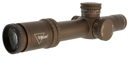 Trijicon 2900055 Credo 1-8x28mm 34mm Tube MRAD Segmented Circle Reticle Coyote Brown Riflescope