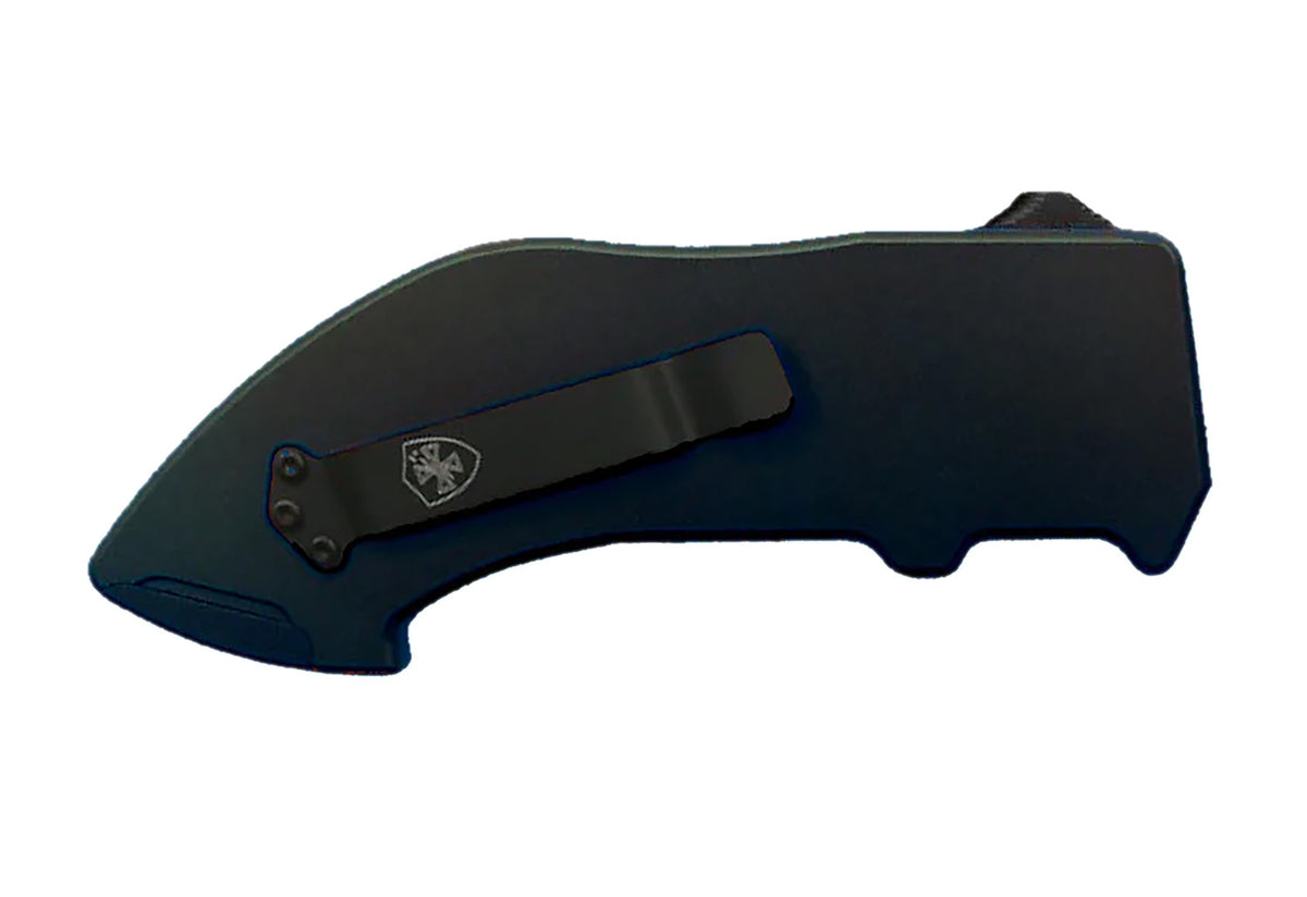 Templar Knife Squire Utility OTF Razor Black Anodized 5.38" Aluminum Handle with Five SK5 Steel Razors