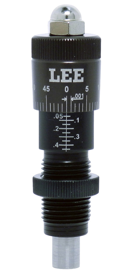 Lee 92162 44/45 Cal Micrometer Factory Crimp Adapter for Pistol Reloading