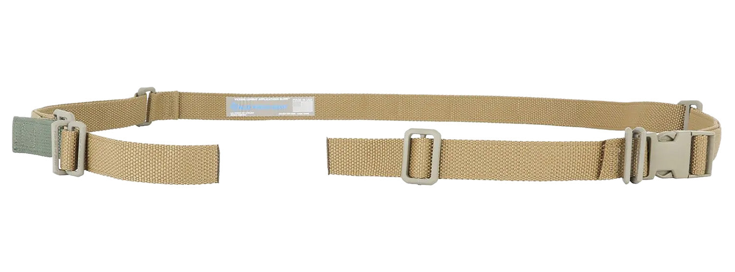 Blue Force Gear VCAS125AACB Vickers Coyote Brown Cordura Rifle Sling 54"-64" OAL