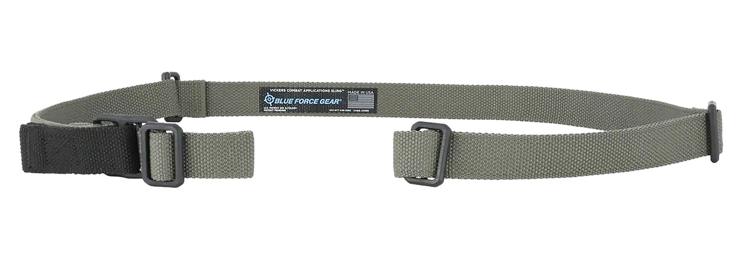 Blue Force Gear VCAS125OARG Vickers Sling Ranger Green Cordura Rifle 57"-67" OAL