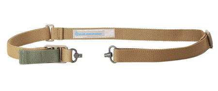 Blue Force Gear VCASPB100AACB Vickers Push Button Sling Coyote Brown Cordura Rifle