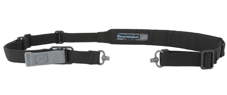 Blue Force Gear Vickers 2-to-1 Push Button Padded Rifle Sling Black Cordura 57"-67" OAL