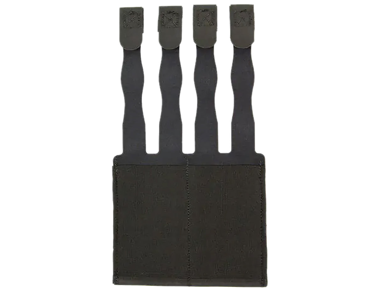 Blue Force Gear HWTSPM42BK Ten-Speed Double Mag Pouch Black Cordura AR/M4/M16