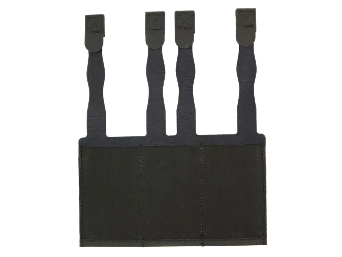 Blue Force Gear HWTSPM43BK Ten-Speed Triple Mag Pouch Black Cordura AR/M4/M16