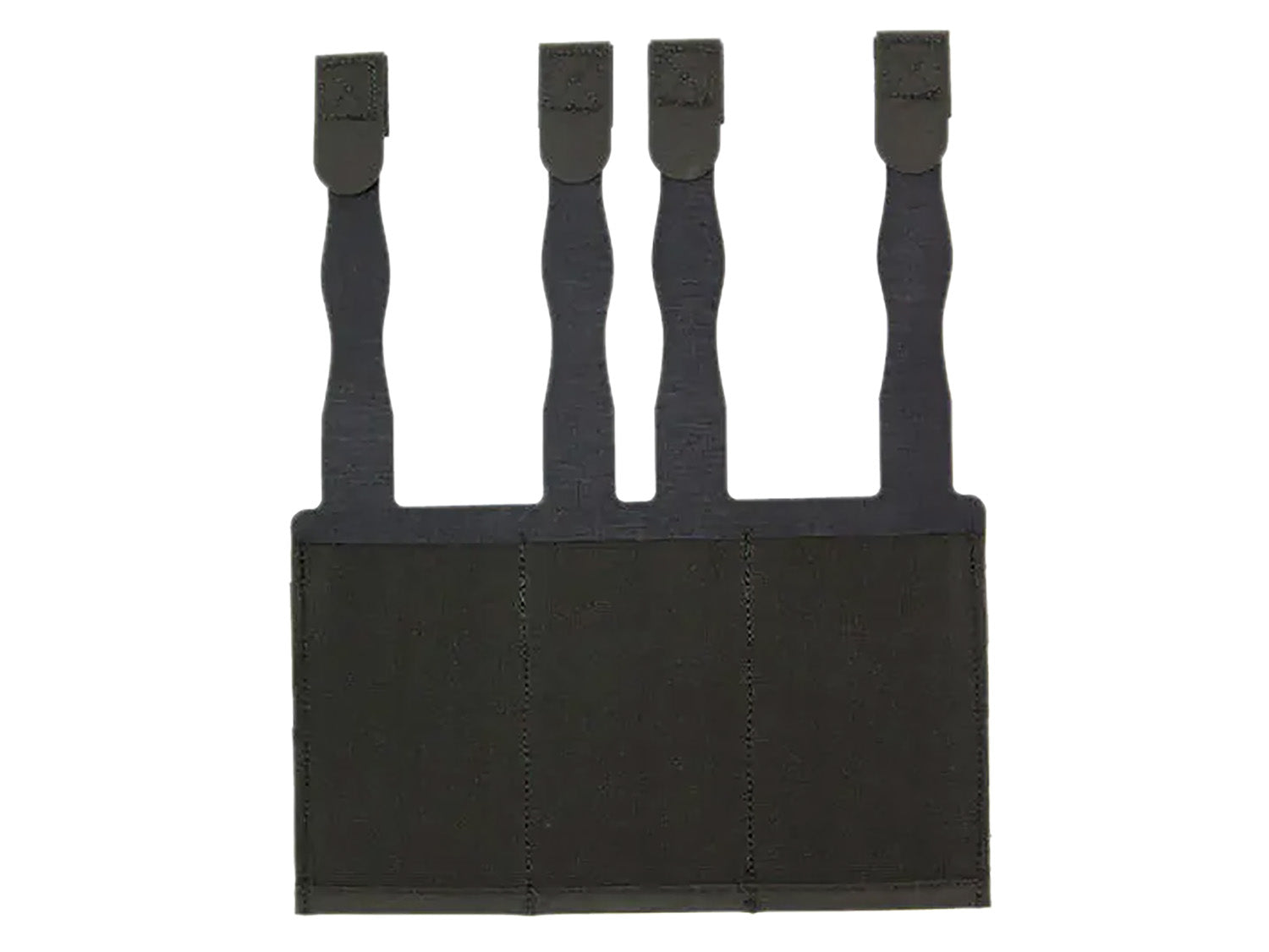 Blue Force Gear HWTSPM43BK Ten-Speed Triple Mag Pouch Black Cordura AR/M4/M16