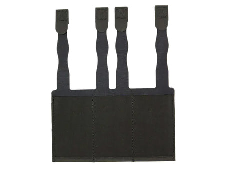 Blue Force Gear HWTSPM43BK Ten-Speed Triple Mag Pouch Black Cordura AR/M4/M16