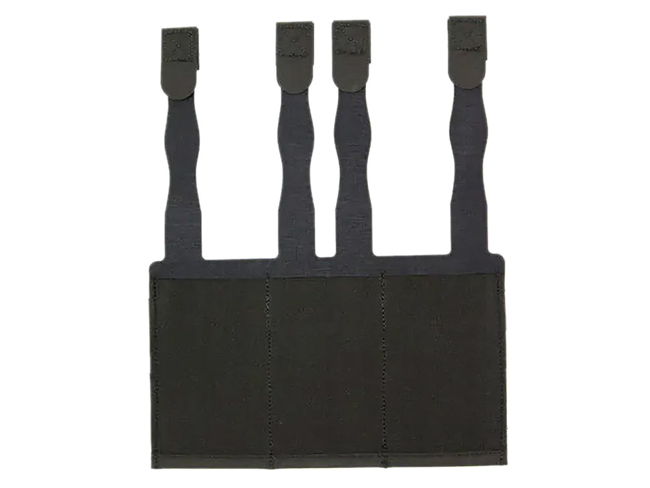 Blue Force Gear HWTSPM43BK Ten-Speed Triple Mag Pouch Black Cordura AR/M4/M16