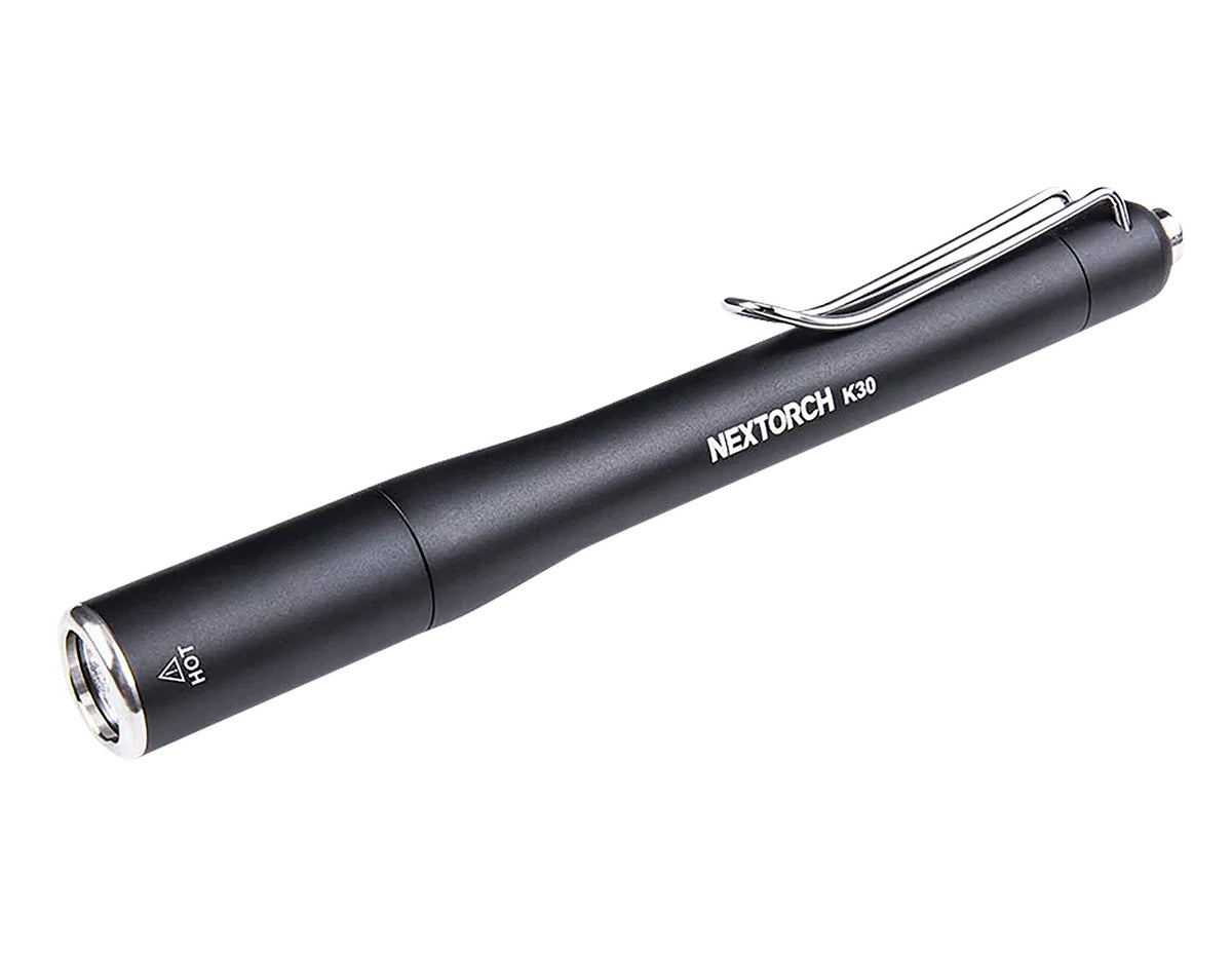 Nextorch K30 Tactical Penlight Black Aluminum 850 Lumens