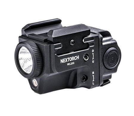 NEXTORCH WL22G 650 Lumen Compact Weapon Light with Green Laser