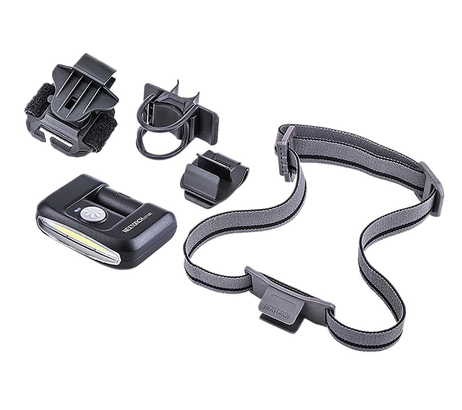 Nextorch UT10C Hat Clip Light Black 170 Lumens Cap Headwear Light