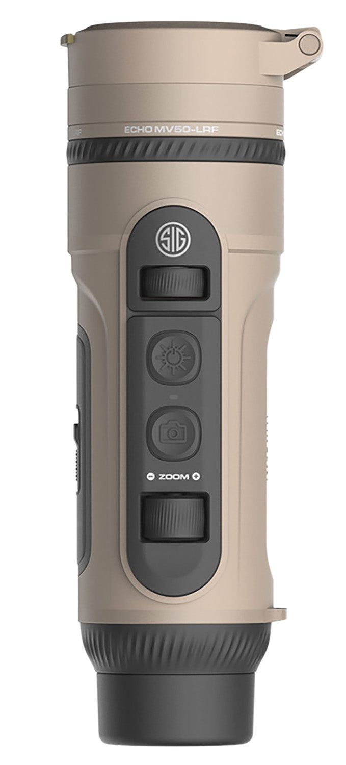 Sig Sauer SOEC42310 Echo MV50-LRF Thermal Monocular Black 3-24x50mm 640x512 12 Microns 50Hz