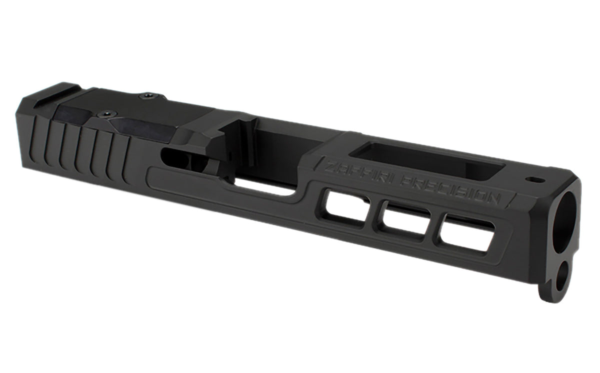 Zaffiri Precision ZPS.3 Custom Slide for Glock 19 Gen 3 in Black 17-4 Stainless Steel
