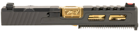 Zaffiri Precision ZPS.2 Complete Upper with Gold TiN Barrel for Glock 19 Gen 3
