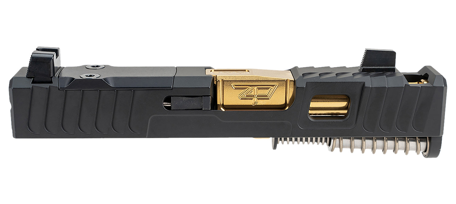 Zaffiri Precision ZPS.IBS Complete Upper Gold TiN Barrel for Glock 43