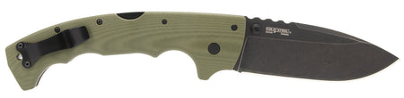 Cold Steel CSFL50MAX 5-Max 5" Folding Drop Point S35VN Blade OD Green G10 Handle