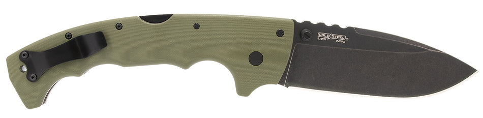 Cold Steel CSFL50MAX 5-Max 5" Folding Drop Point S35VN Blade OD Green G10 Handle