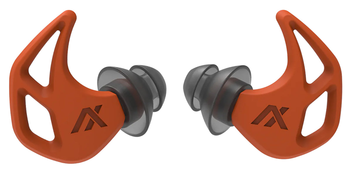 Axil X20 Silicone Earplugs 24 dB In-Ear Hearing Protection Blaze Red