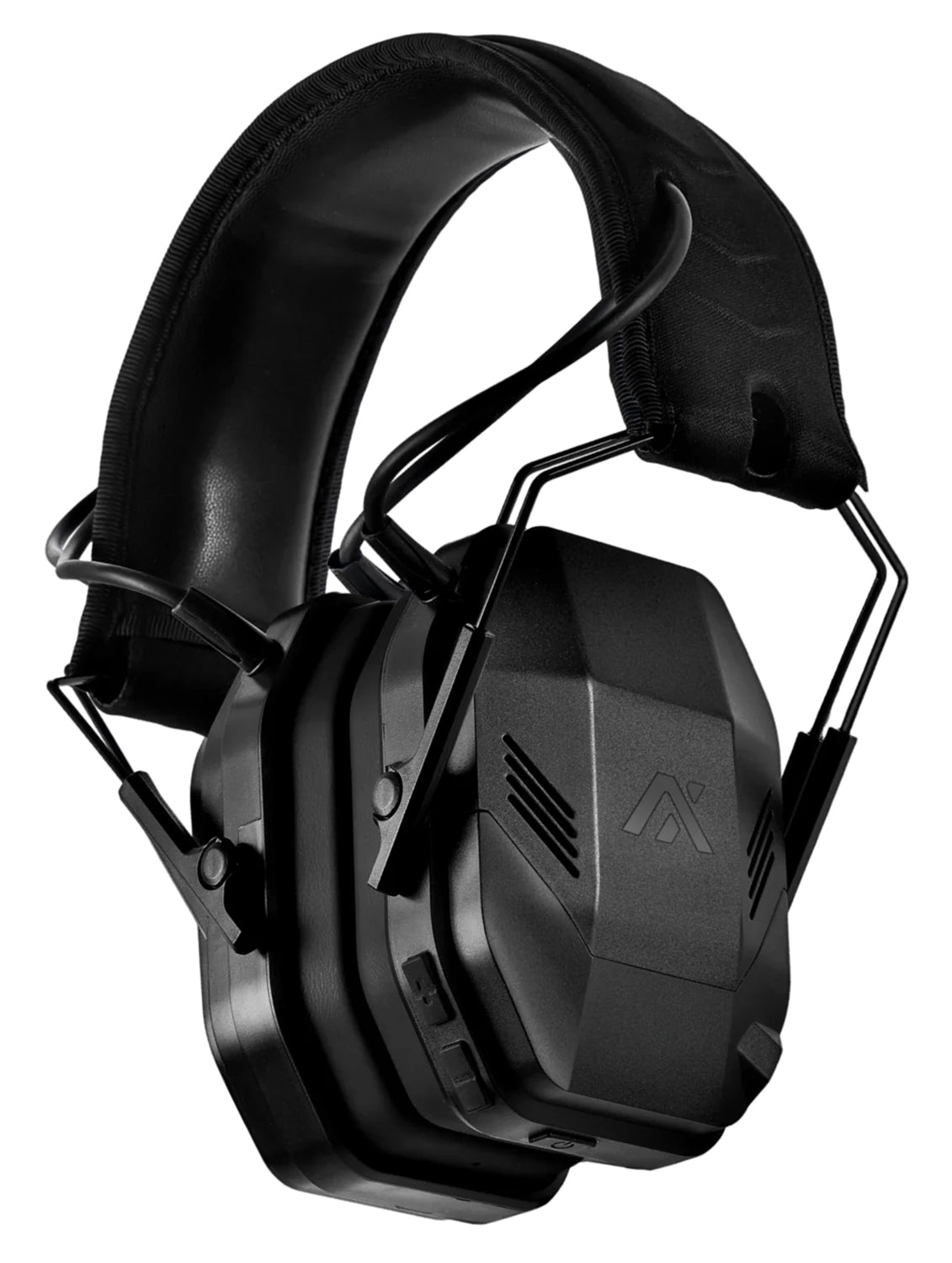 Axil MX Electronic Earmuffs 30 dB Over-the-Head Hearing Protection Black