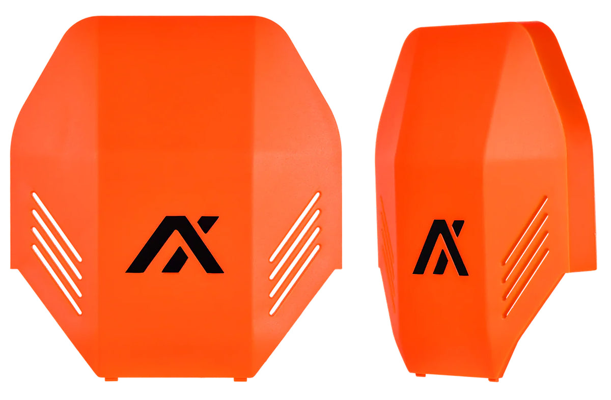 Axil MX Plate Polymer Earmuff Accessory Over the Head Blaze Red