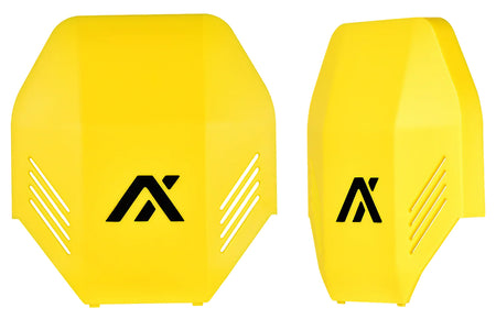 Axil MX Plate Polymer Earmuff Accessory Over the Head Yellow