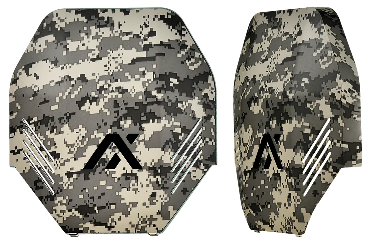 Axil MX Plate Polymer Earmuff Accessory Over the Head Digital Camouflage