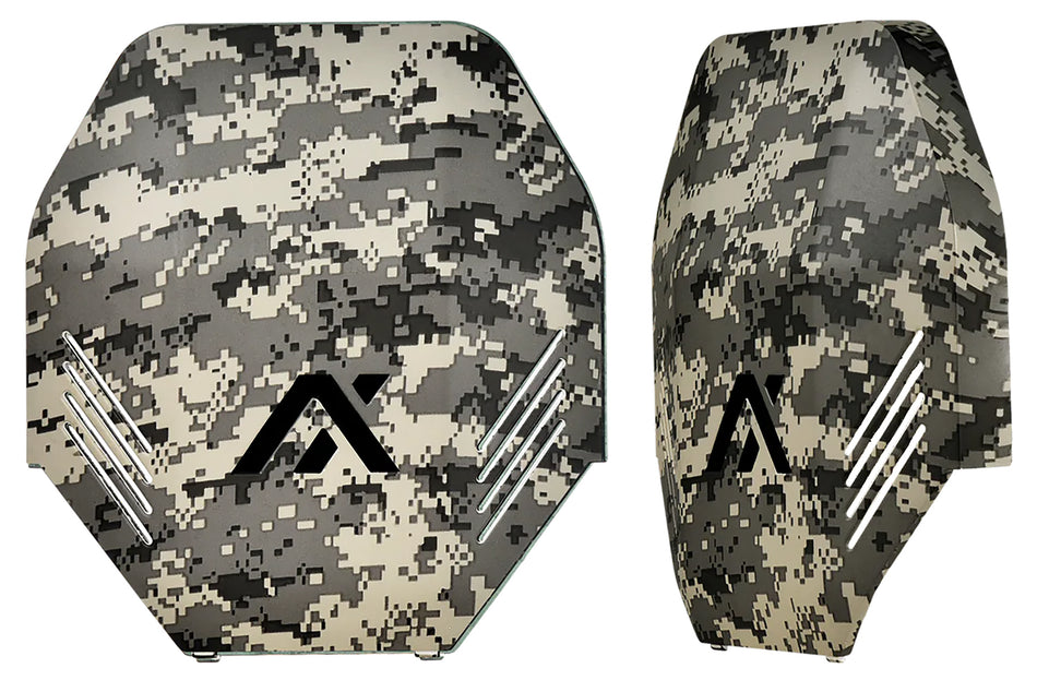 Axil MX Plate Polymer Earmuff Accessory Over the Head Digital Camouflage