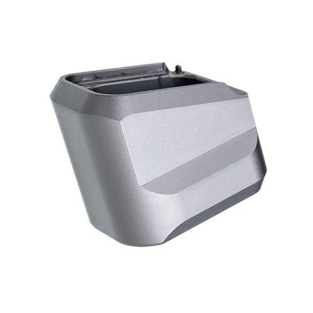 Tyrant CNC TDVP9MAGEXGREY +5 Magazine Extension for H&K VP9/VP40/VP30 - Grey Aluminum