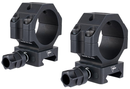 Trijicon AC22065 Q-LOC 30mm Medium Matte Black Aluminum Scope Rings Picatinny