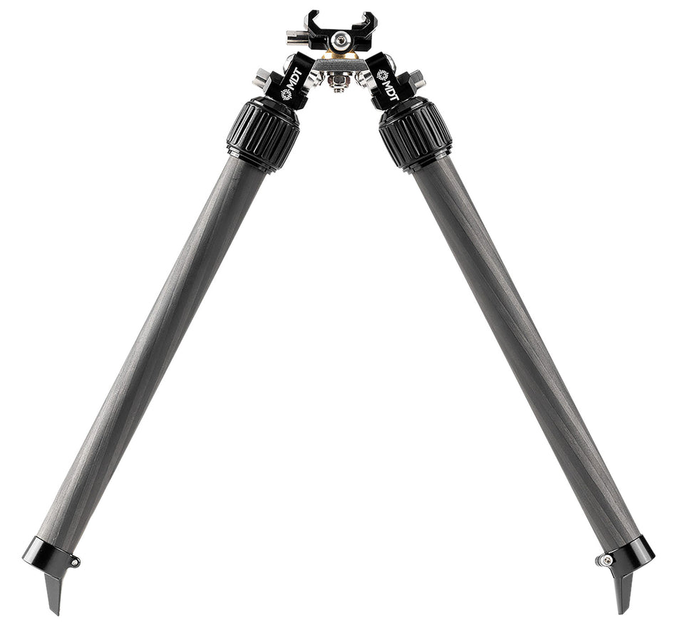 MDT BackCountry Bipod 7.50"-14.30" Black Carbon Fiber and Aluminum