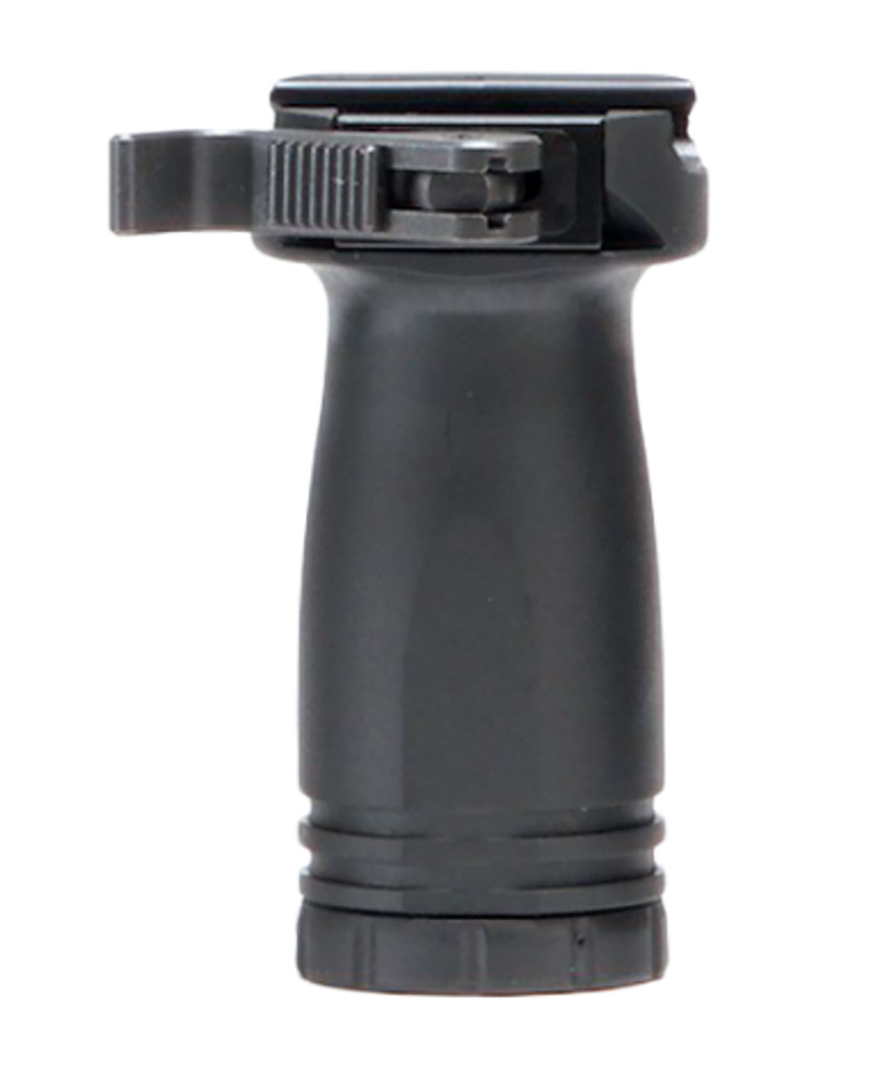 B&T Firearms BT-211564-BL Unigrip QD Short Foregrip Black Polymer for Picatinny Rail