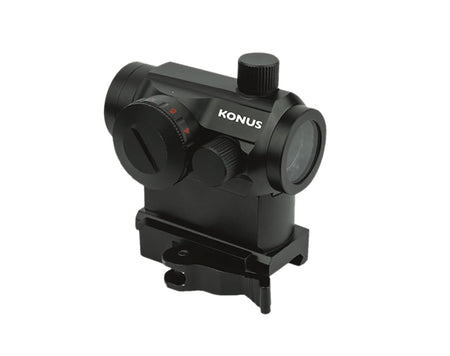 Konus Pro Nuclear Matte Black 1x22mm 3 MOA Red/Green Dot Sight QR