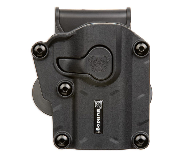 Bulldog Max Multi-Fit Polymer Paddle Holster Subcompact Autos Left Hand Black